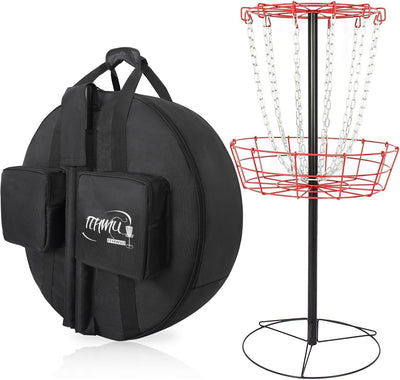 Cesta golf acolchada resistente agua 27x8.4pulg negro