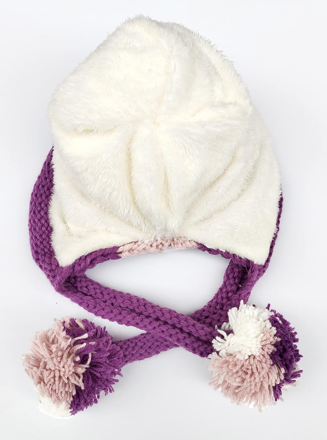 Gorro invierno mujer estilo peruano forro lana orejas sherpa