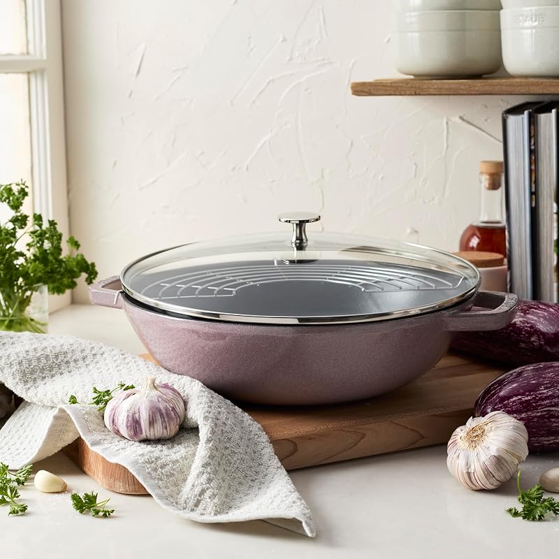 Sartén Hierro Fundido 4.5qt 4-5 Personas Hecha en Francia