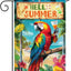 Bandera jardín doble cara hello summer 12x18pulg tropical
