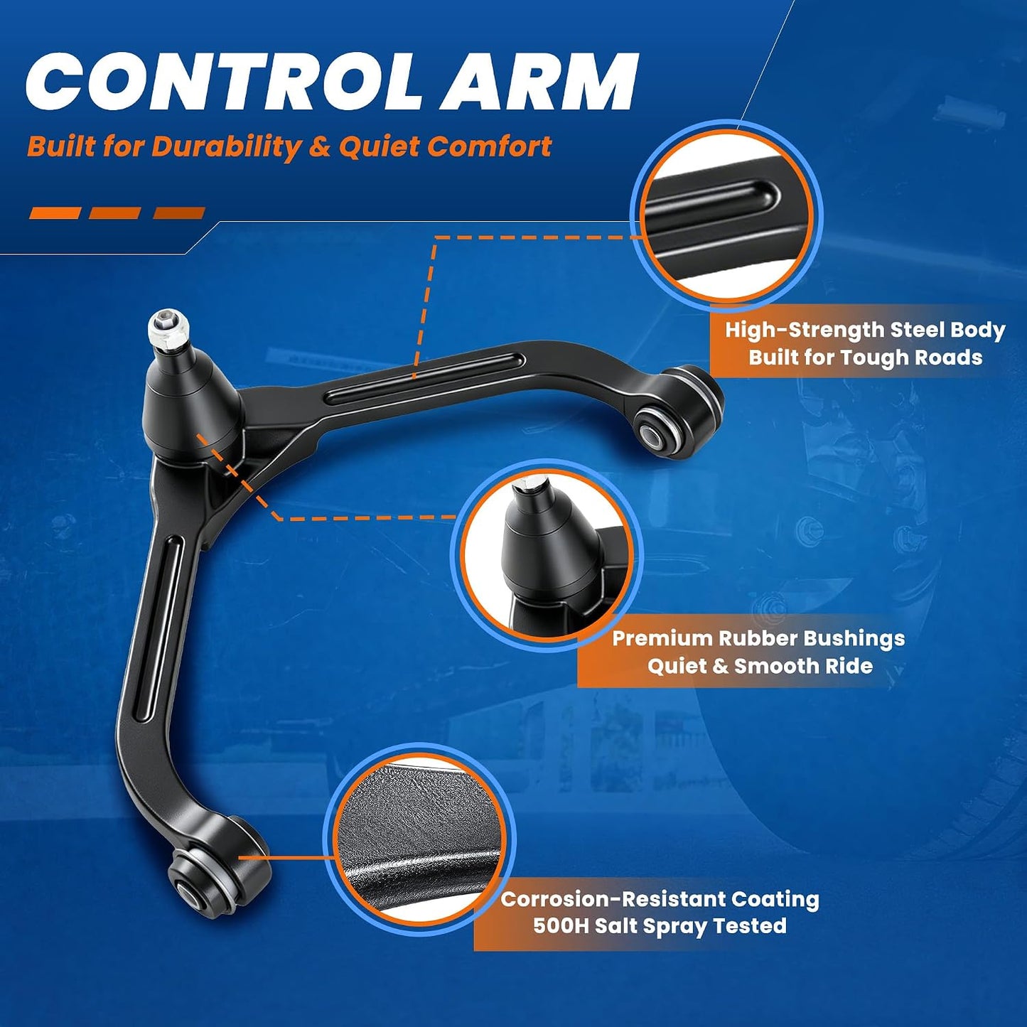 8 Pzas Brazo Control Delantero Comp Dodge Ram 1500 2WD