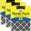 Filtros aire horno MERV 10 plisados carbono 3 Pzas