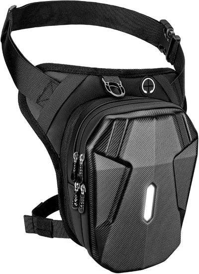 Bolsa pierna motociclista correas desmontables