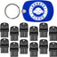 Llave estación cebo ProTecta EVO pack 12 con llavero