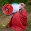 Manta hinchable campamento estampada impermeable viaje