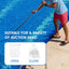 6 Pzas Bolsa Filtro Piscina 9x12.2pulg Malla Fina con Cordón