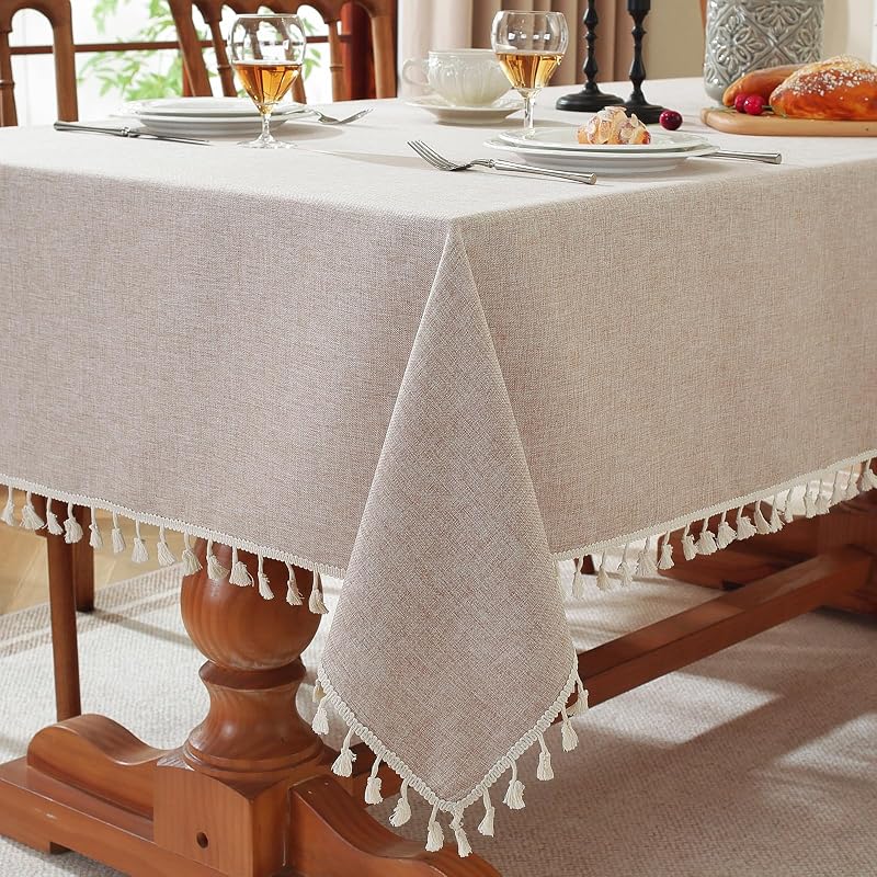 Mantel Rectangular Poliéster Impermeable 39x55 Caqui