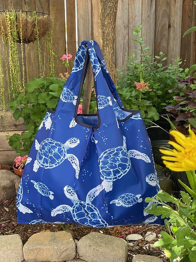 Bolsas plegables reutilizables de nailon grandes
