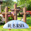 Decoración inflable Pascua 6ft con luces LED patio exterior
