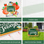 Carteles agradecimiento jardín 8 pzas con estacas