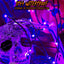 Luces Led Halloween Púrpura Parpadeantes 8 Modos