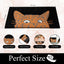 Tapete puerta gato fibra coco antiderrap 18x30pulg