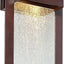 Farol moderno de pared bronce 1 luz halógeno 35 W