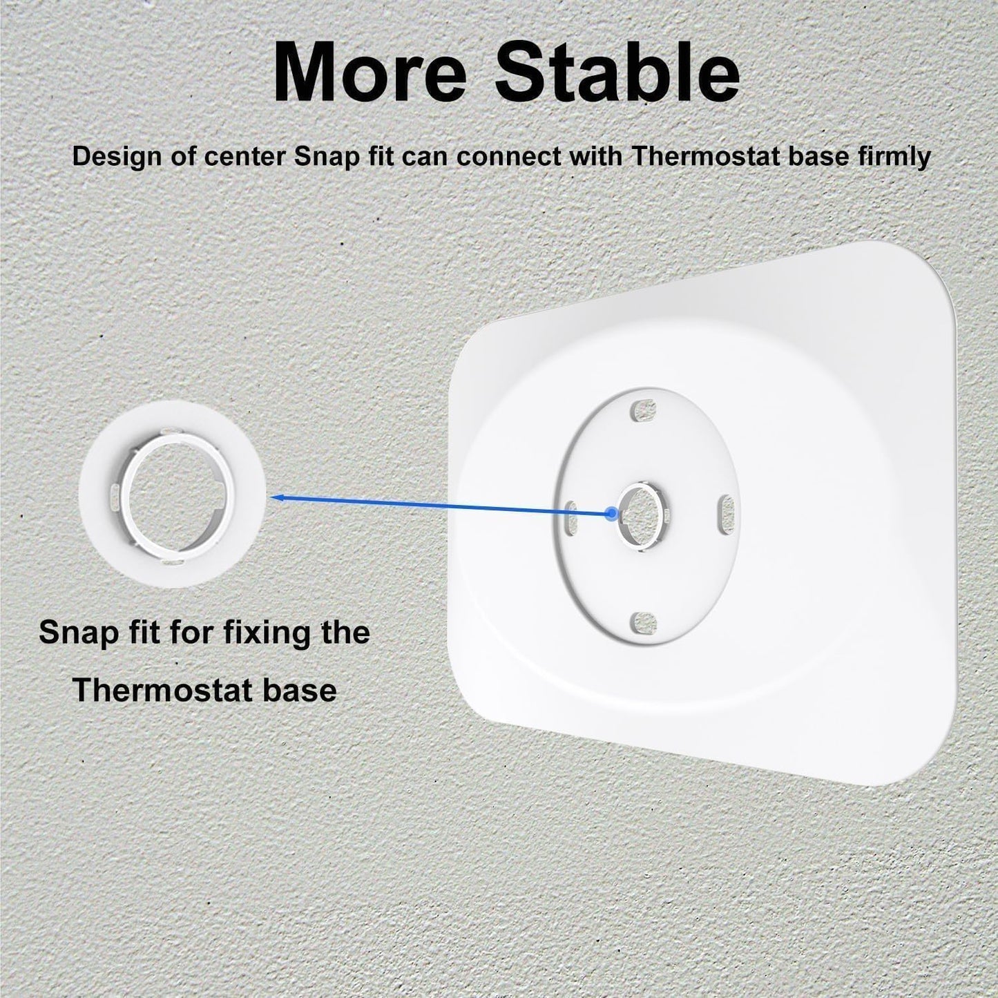 Cubierta termostato Nest comp 4 pzas kit ajuste