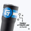 Vaso acero inox 18/8 doble pared 20oz logotipos LED