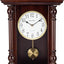 Reloj de pared madera real campanilla vintage 22pulg