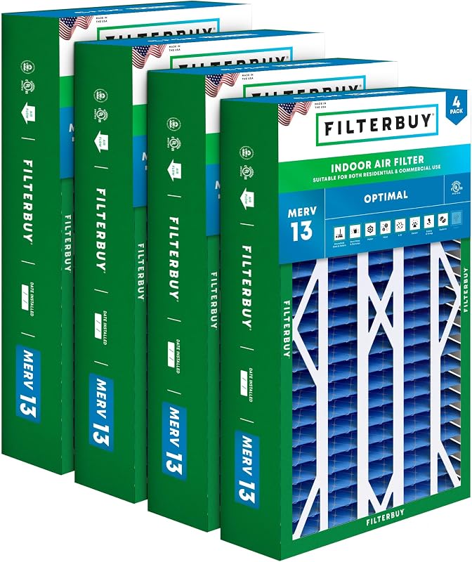 Filtros aire horno MERV 13 AFB Platinum 4unid