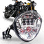 Faro LED motocicleta 7" Hi Lo Beam soporte universal