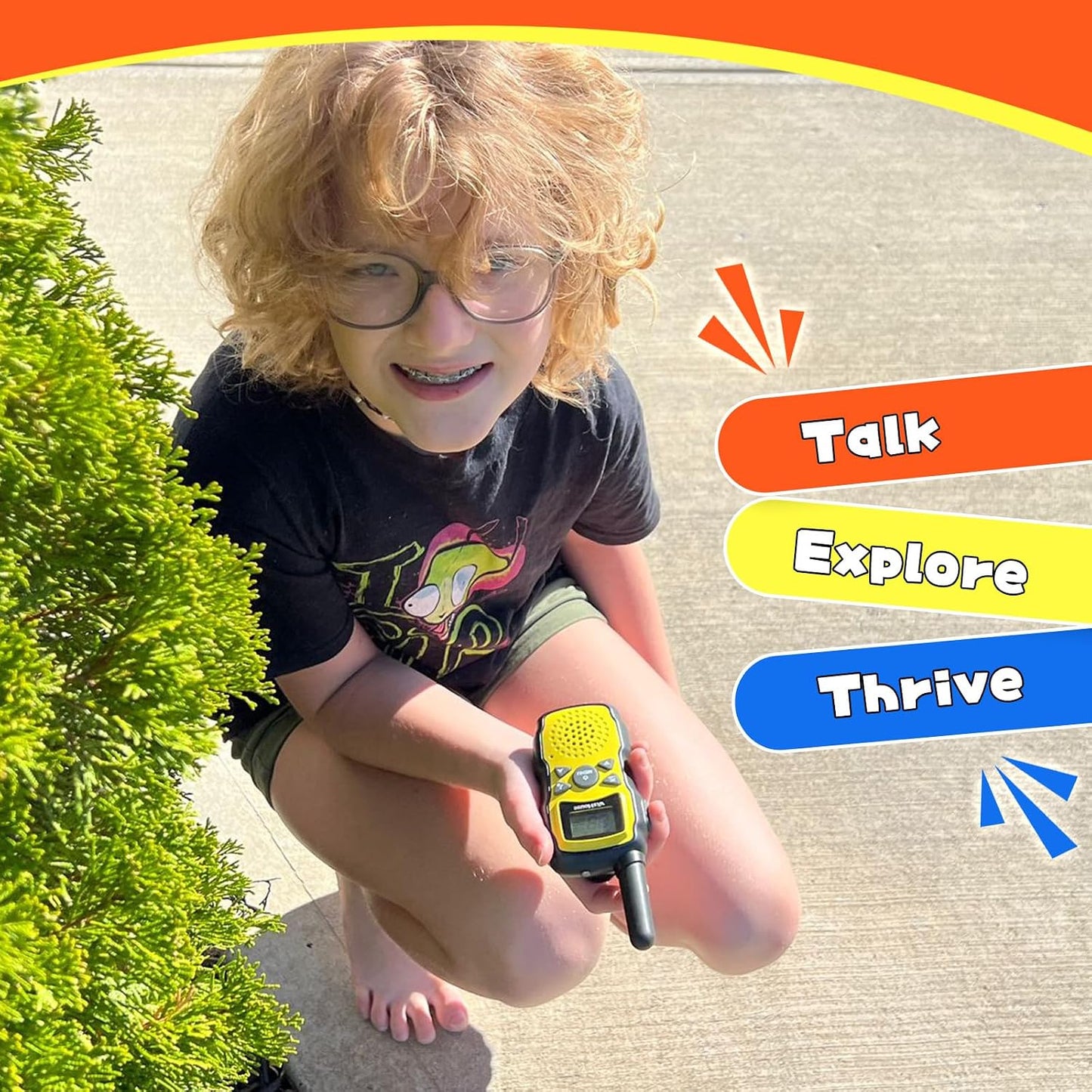 Walkie Talkies recargables para niños
