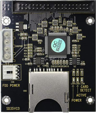 Adaptador SD a IDE 3.5 40 pines macho