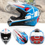 Casco motocross juvenil para bicicleta BMX MX ATV set 4 pzas