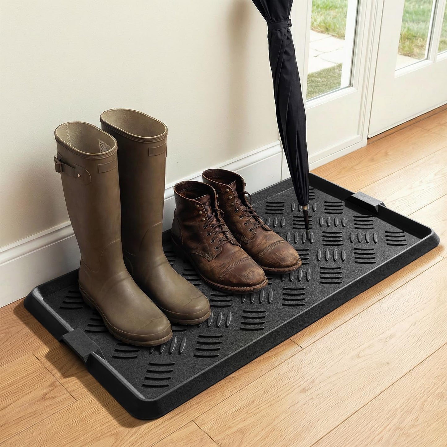 Alfombrilla para botas antiderrap 16x27.5"