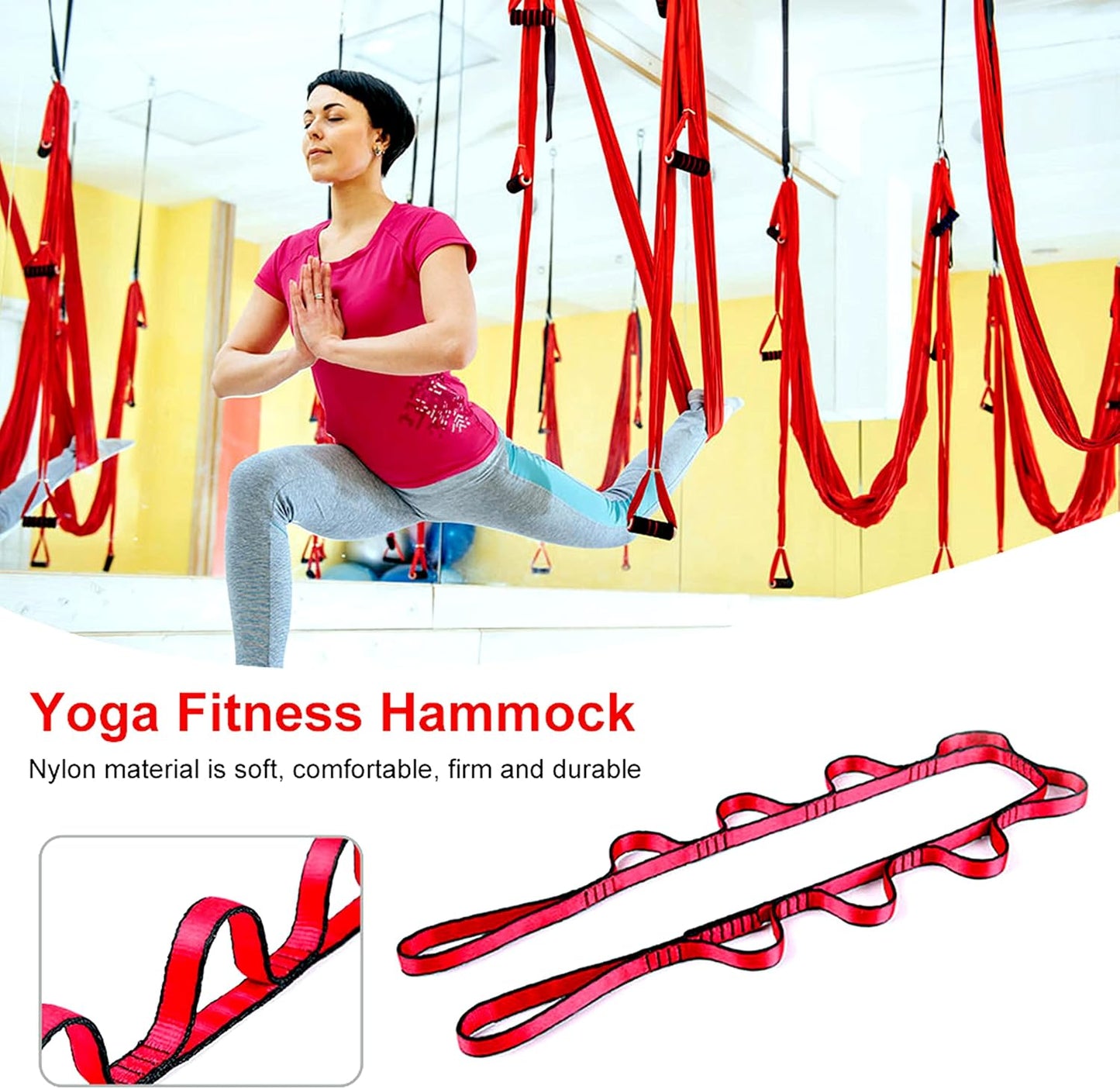 2 Correas Escalada 22 KN Nylon Ajustable 110/150pulg