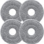 Trapeador giratorio para robot Saros 10R y Z70 microfibra 4 pzas