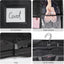 Bolsa traje baile 40" negra 3 bolsillos transparentes
