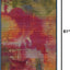 Alfombra pasillo Azera 2x5ft 1pulg multicolor