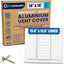 Difusor aire aluminio 3 vías hoja curvada ajustable