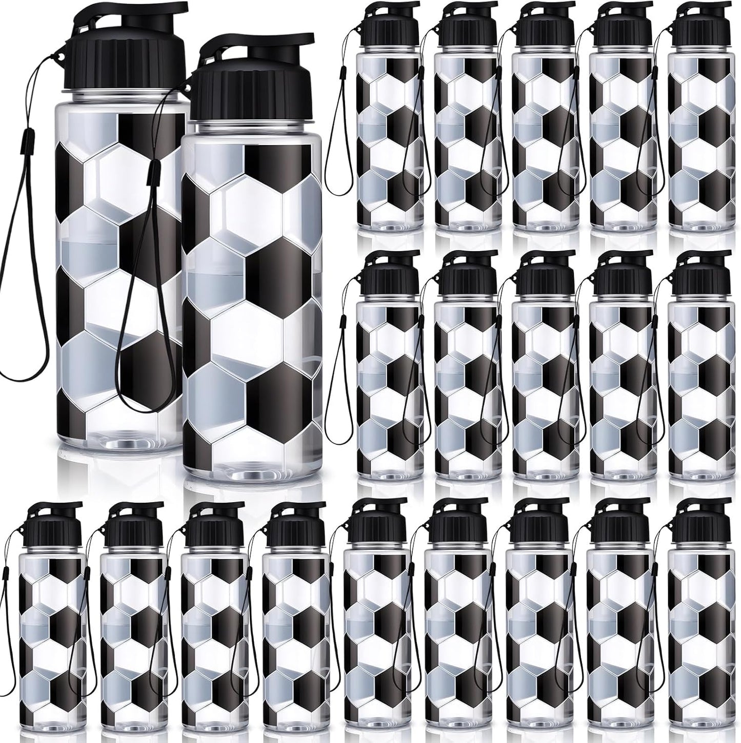 20 Botellas Agua Deportivas 17oz Reutiliz. Fiestas