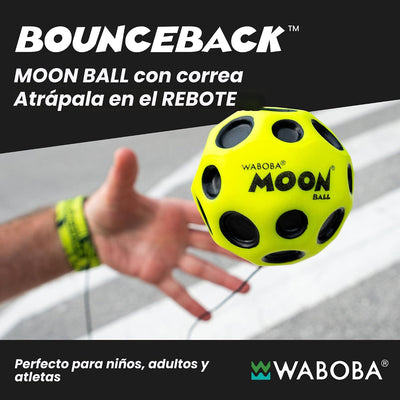 Pelota de Luna Amarilla Bozback Rebote Extremo Set Activo