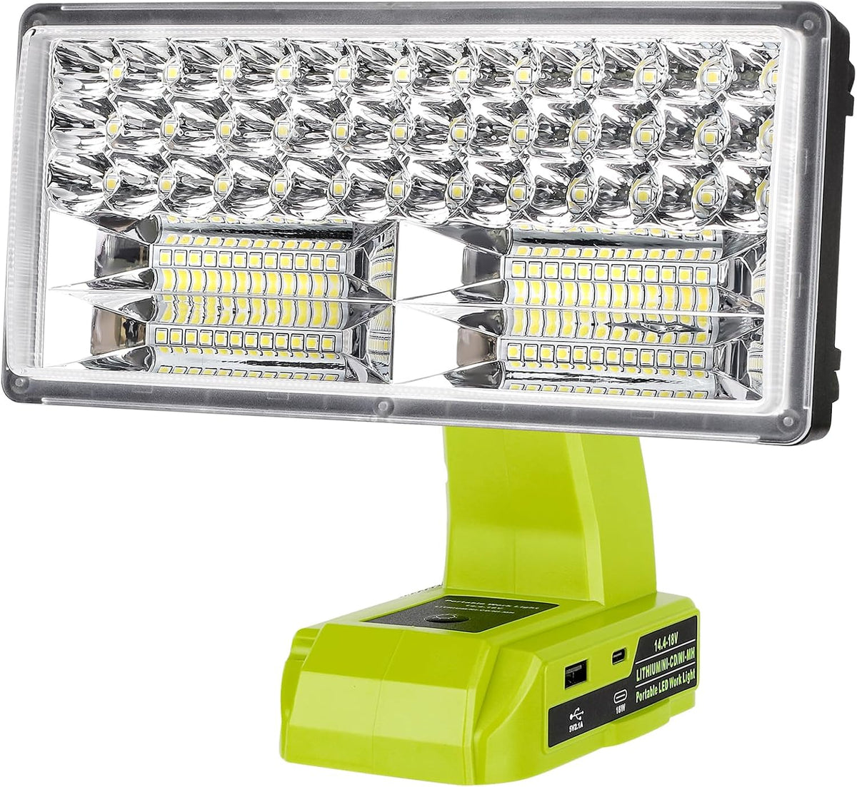 Luz trabajo LED 40W inalámbrica Ryobi 18V con USB y