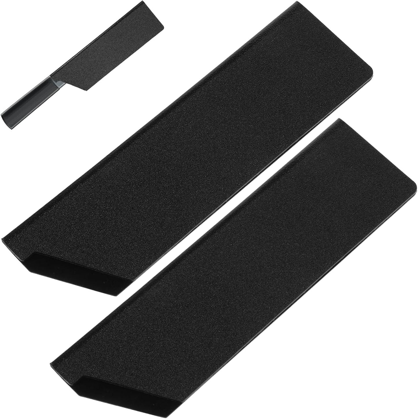 2 Fundas Impermeables Cuchillos 7pulg Hogar Cocina Negro
