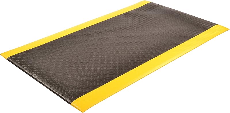 Alfombrilla antifatiga Dyna-Shield PVC Negro/Amarillo 1