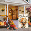 Bandera jardín flores otoño 12x18pulg doble cara patio