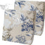 Fundas cojín patio 20x20 impermeables set 2 estampado floral