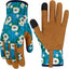 Guantes jardinería cuero mujer antiespinas tactil