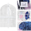 Bolsas ropa baile PVC transparente 35" con bolsillos