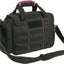 Bolsa compacta para tiro mujer 13x4.5" negro/rosa