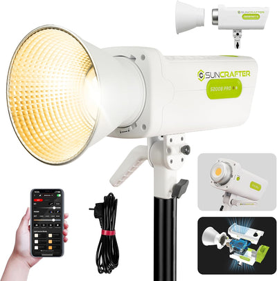 Luz LED COB bicolor 2700K-6500K CRI97