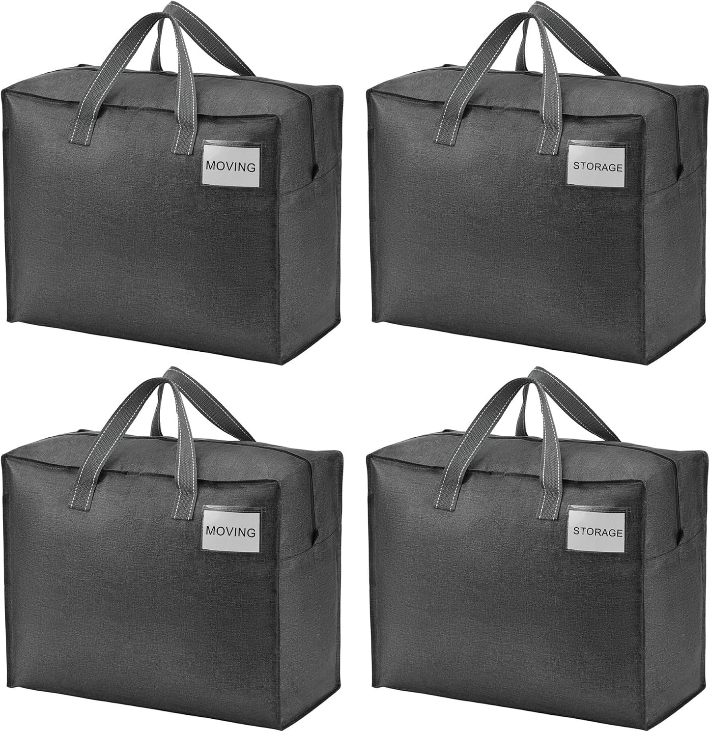 4 Pzas Bolsas Almacenamiento Navidad con Cremallera