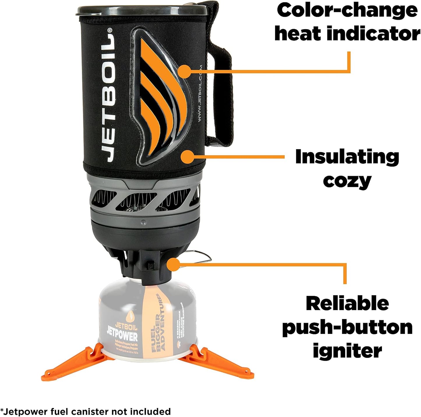 Sistema cocina camping Jetboil Flash Java con prensa