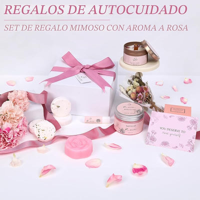 Set spa para mujer regalo Navidad autocuidado mamá esposa
