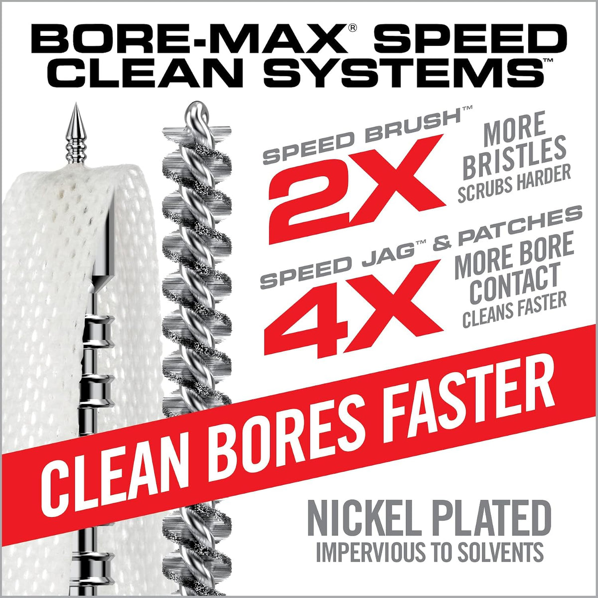 Set limpieza rifle 270 cal Boremax Speed Clean