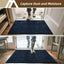 Tapete entrada antiderrap 20x32pulg azul marino
