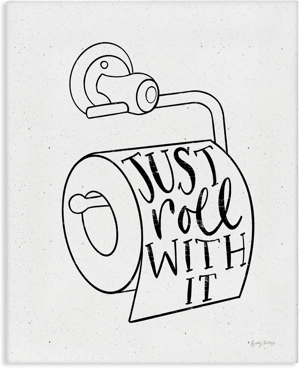 Set palabras humorístico para baño 36x48pulg