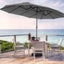 Toldo repuesto sombrilla patio 15ft 12 varillas