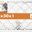 Pack 2 filtros aire MERV 8 20x30x1 para hogar